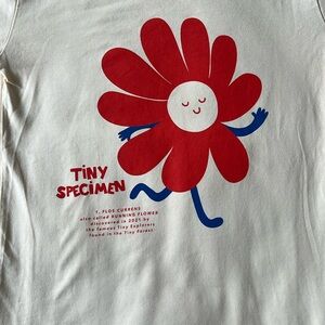 Tiny Cottons size 10 long sleeved shirt “Tiny Specimen”.